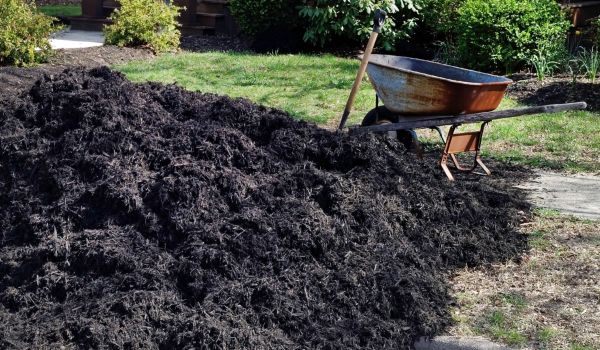 Black Mulch Delivery in New Lenox
