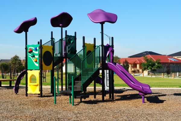 Playground Mulch Removal in New Lenox