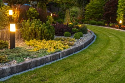 Metal Lawn Edging Installation